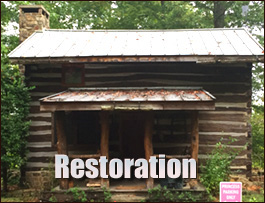 Historic Log Cabin Restoration  Alvordton, Ohio